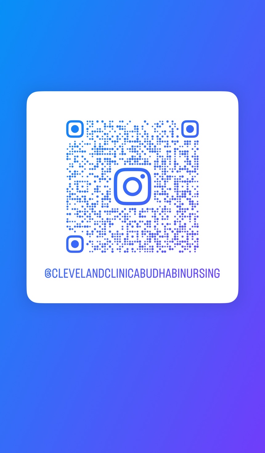 Instagram QR code